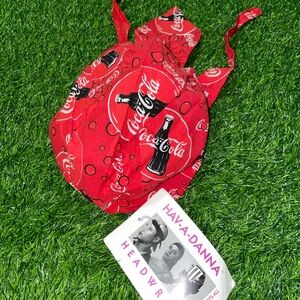 Vintage coke Coca Cola Havadanna headwear motorcycle cap